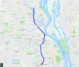 Как добартся от Оболони до Автовокзала